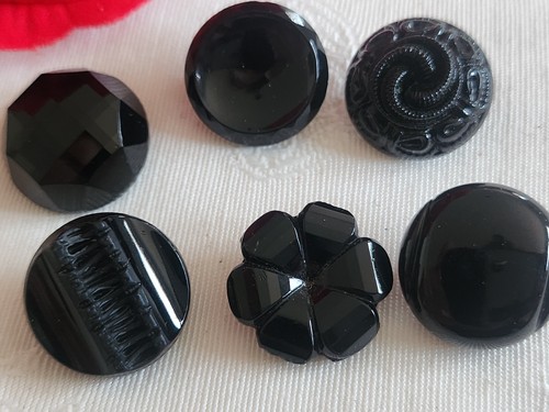 Lot boutons anciens - 6, vintage