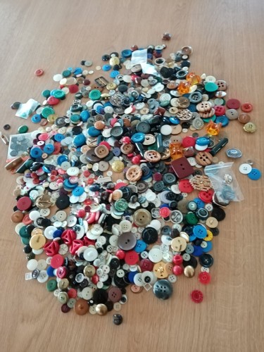 Gros lot boutons anciens - gros,