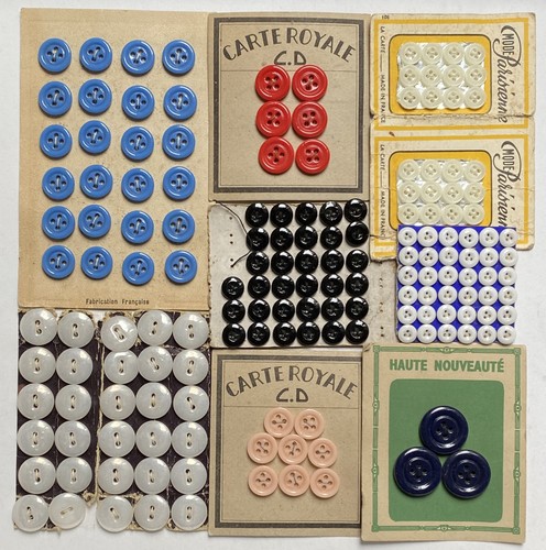 Lot boutons anciens 5 à - de, 8,5