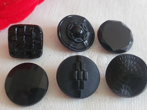 Lot boutons anciens - 6, vintage