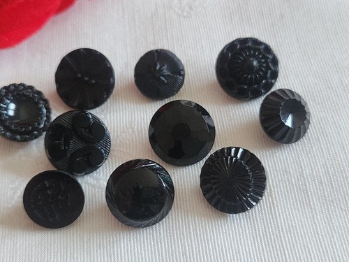 Lot boutons anciens vintage - lot,