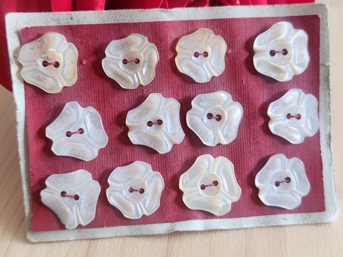 Rare petite plaque boutons