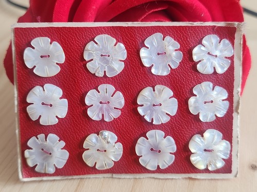 Rare petite plaque boutons
