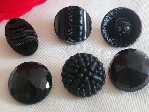Lot boutons anciens vintage - lot, 6